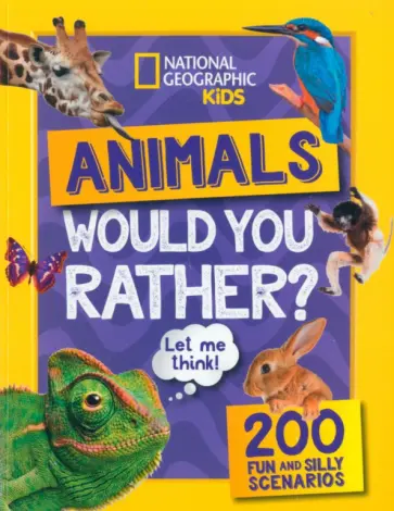Would you rather? Animals обложка книги