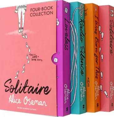 Alice Oseman - Alice Oseman Four-Book Collection Box Set обложка книги
