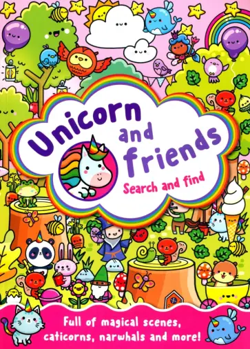 Katrina Pallant - Unicorn and Friends Search and Find обложка книги