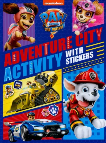 Paw Patrol. Movie Sticker Book обложка книги