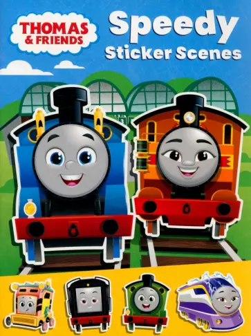 Speedy Sticker Scenes обложка книги