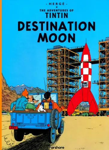 Herge - Destination Moon Herge - Destination Moon обложка книги