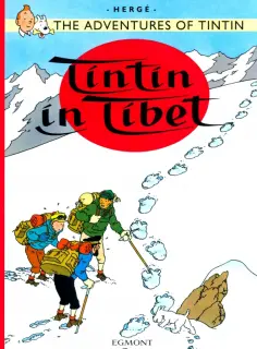 Herge - Tintin in Tibet обложка книги