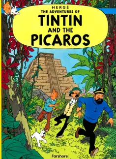 Herge - Tintin and the Picaros обложка книги