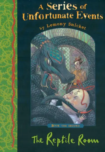 Lemony Snicket - The Reptile Room обложка книги