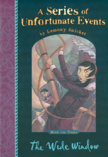 Lemony Snicket - The Wide Window Lemony Snicket - The Wide Window обложка книги