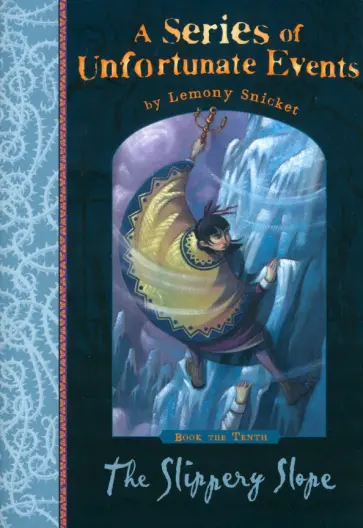 Lemony Snicket - The Slippery Slope обложка книги