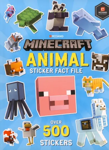Craig Jelley - Minecraft Animal Sticker Fact File обложка книги