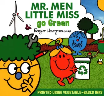 Adam Hargreaves - Mr. Men Little Miss go Green обложка книги