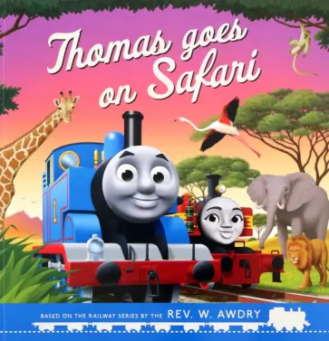 Thomas Goes on Safari обложка книги