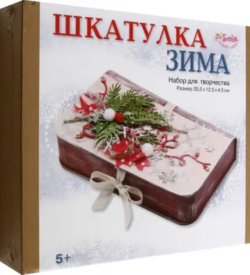 Шкатулка Зима Шкатулка Зима обложка книги