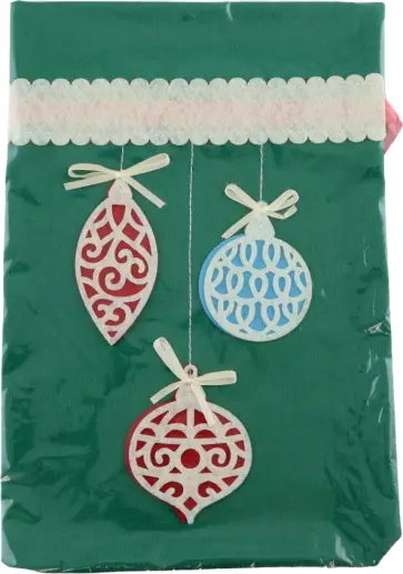 Мешок для подарков, зеленый Мешок для подарков, зеленый обложка книги