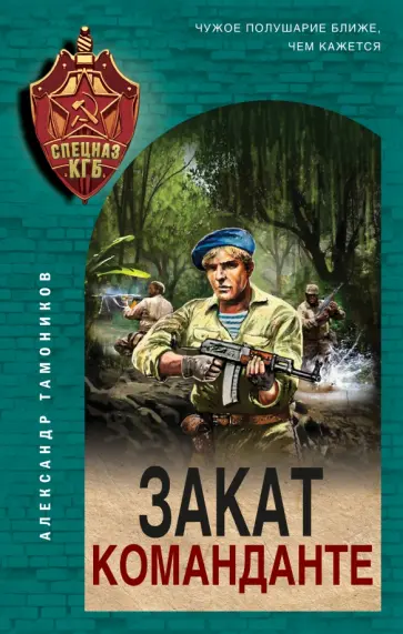 Александр Тамоников - Закат команданте обложка книги