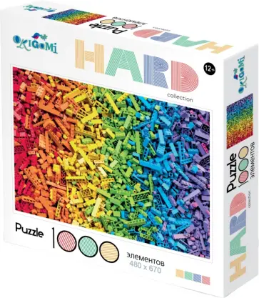 Hard. Пазл-1000 Конструктор Hard. Пазл-1000 Конструктор обложка книги