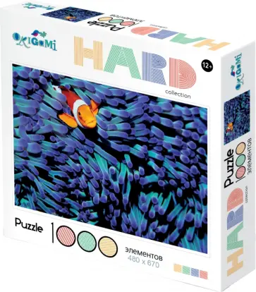 Hard. Пазл-1000 Рыбка Hard. Пазл-1000 Рыбка обложка книги