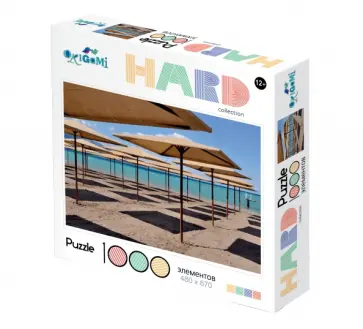 Hard. Пазл-1000 Зонты Hard. Пазл-1000 Зонты обложка книги