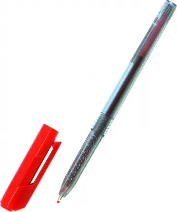 Ручка шариковая Arrow, красная обложка книги