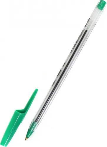 Ручка шариковая Think, зеленая обложка книги