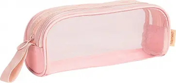 Пенал текстильный, в ассортименте обложка книги