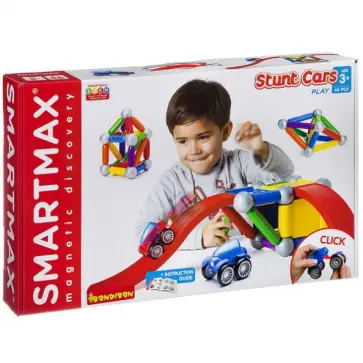 Магнитный конструктор SmartMax. Основной. Basic Stunt обложка книги