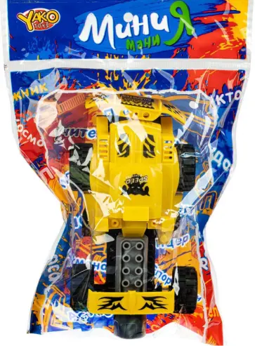 Машина-конструктор пластиковая обложка книги