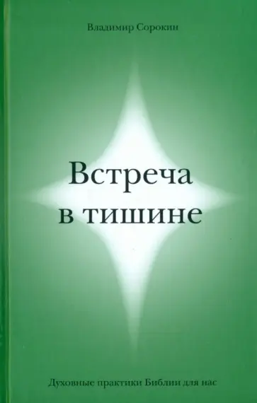 Владимир Сорокин - Встреча в тишине. Духовные практики Библии для нас обложка книги