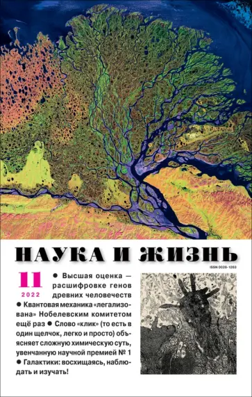 Журнал Наука и жизнь. 2022. № 11 обложка книги