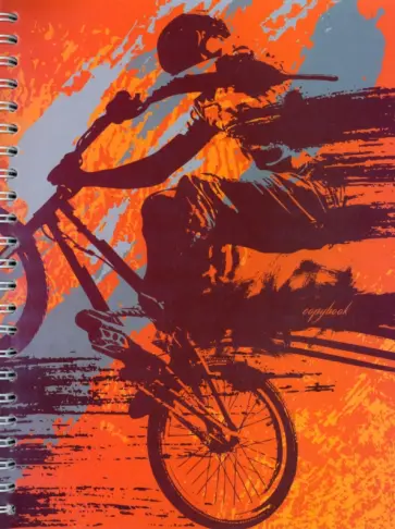 Тетрадь Экстрим, 96 листов, клетка обложка книги