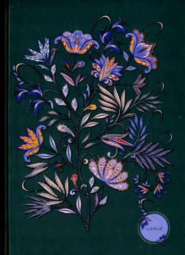 Записная книжка Сиреневый букет, 80 листов, А6, линейка обложка книги