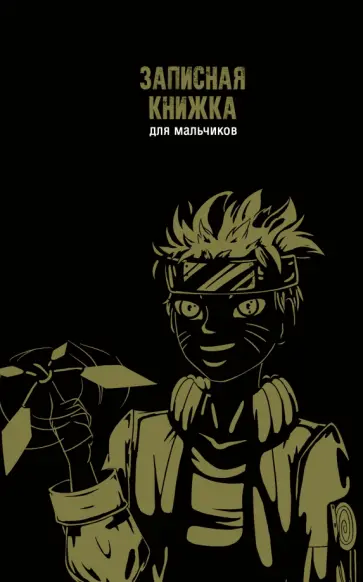 Записная книжка для мальчиков Анимэ-1, А5, 56 листов, линия обложка книги