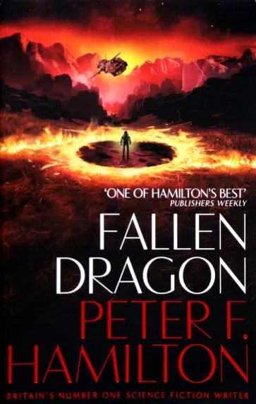 Peter Hamilton - Fallen Dragon обложка книги