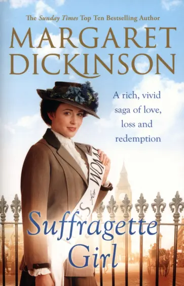 Margaret Dickinson - Suffragette Girl обложка книги