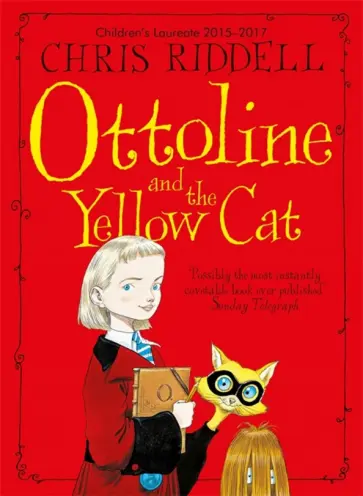 Chris Riddell - Ottoline and the Yellow Cat обложка книги