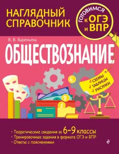 Яна Вареньева - Обществознание обложка книги