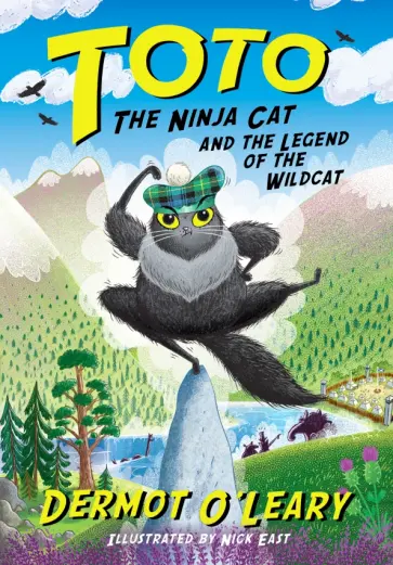 Dermot O`Leary - Toto the Ninja Cat and the Legend of the Wildcat обложка книги