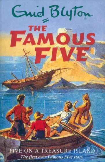 Enid Blyton - Five On A Treasure Island обложка книги