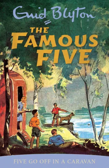 Enid Blyton - Five Go Off In A Caravan обложка книги