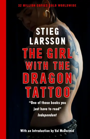 Stieg Larsson - The Girl with the Dragon Tattoo обложка книги