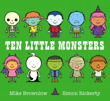Mike Brownlow - Ten Little Monsters Mike Brownlow - Ten Little Monsters обложка книги