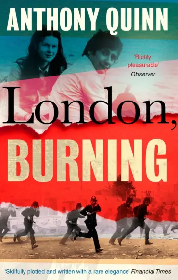 Anthony Quinn - London, Burning обложка книги