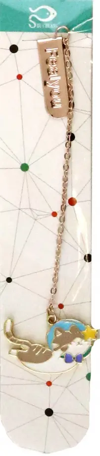 Закладка для книг Животные, в ассортименте обложка книги