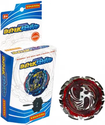 Волчок Торнадо Феникс, серо-красный Волчок Торнадо Феникс, серо-красный обложка книги