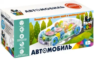 Игрушка музыкальная Автомобиль с шестеренками обложка книги