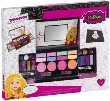 Набор декоративной косметики Большая косметичка обложка книги