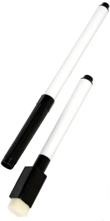 Набор стираемых маркеров для ламинированной бумаги обложка книги