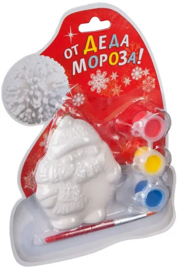 Елочное украшение Дед Мороз. Шапка Деда Мороза обложка книги