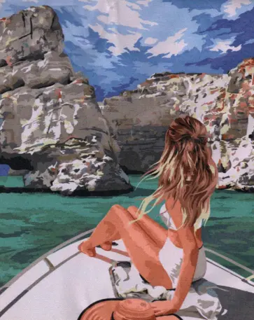 Рисование по номерам Морская лагуна обложка книги