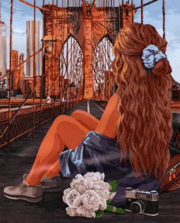 Рисование по номерам Стиль Бруклина обложка книги