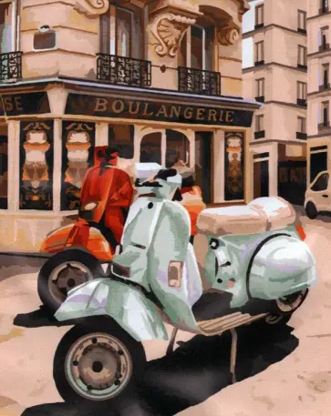 Рисование по номерам В ритме города обложка книги