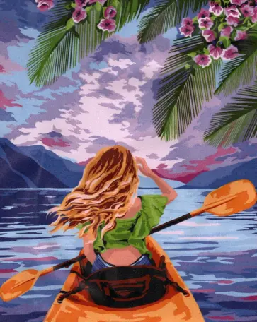 Рисование по номерам Прогулка на сапе обложка книги